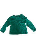 T-shirt manches longues bébé – Vert émeraude