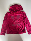 Sweat à capuche velours Mickey Love