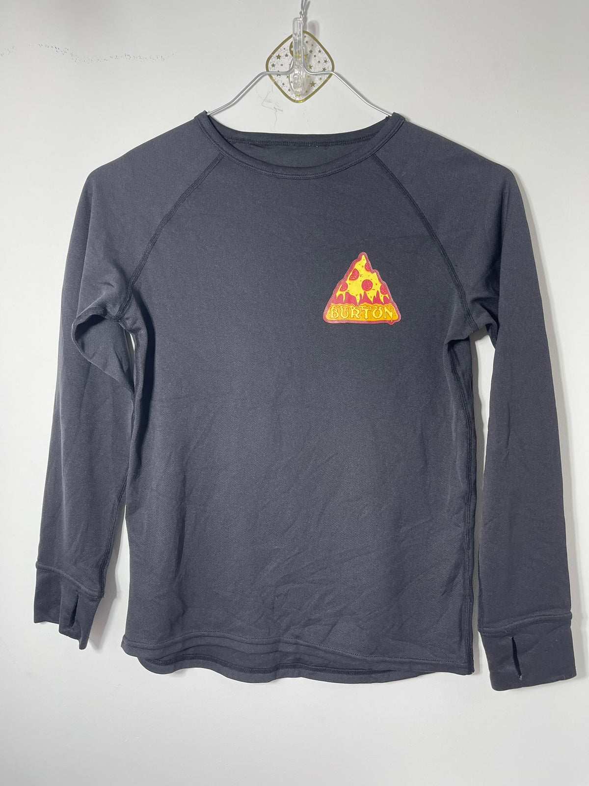 Sweat Burton pizza patch
