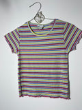 T-shirt rayé pailleté Primark