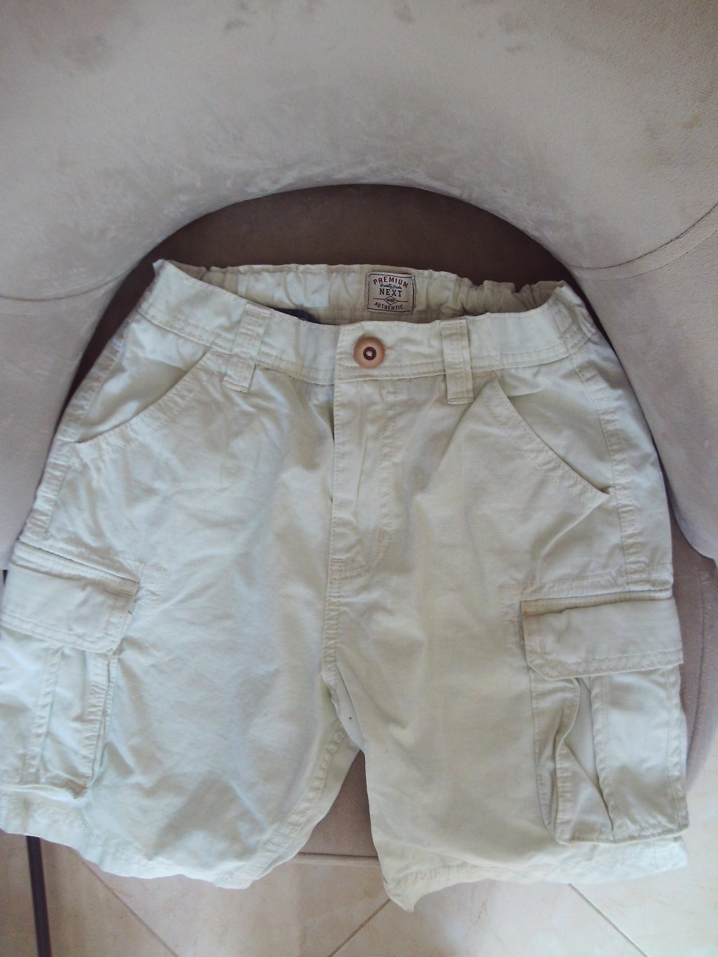 Short cargo écru Next Premium