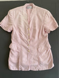 Veste manches courtes rose poudré Bernd Berger