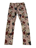 Legging imprimé floral rose fille
