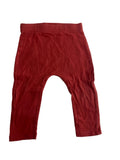 Legging rouge brique bébé