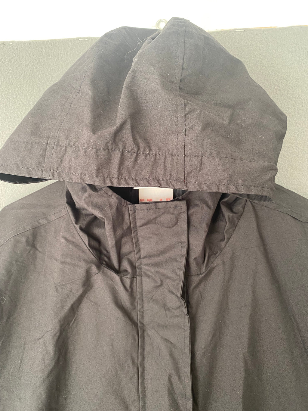 Parka noire à capuche Easy Fashion