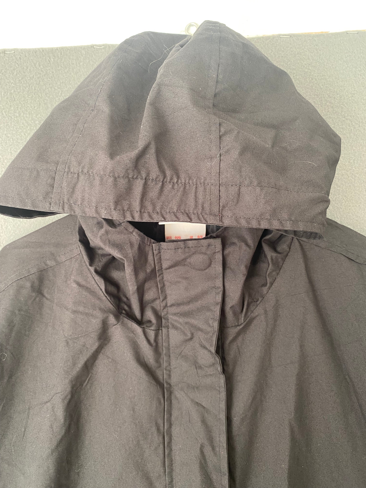Parka noire à capuche Easy Fashion