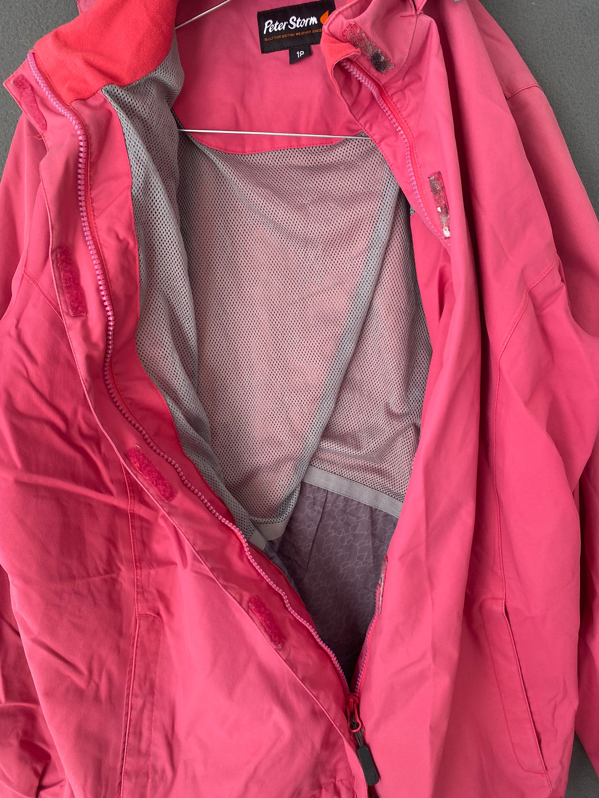 Veste imperméable Peter Storm Storm Shield rose