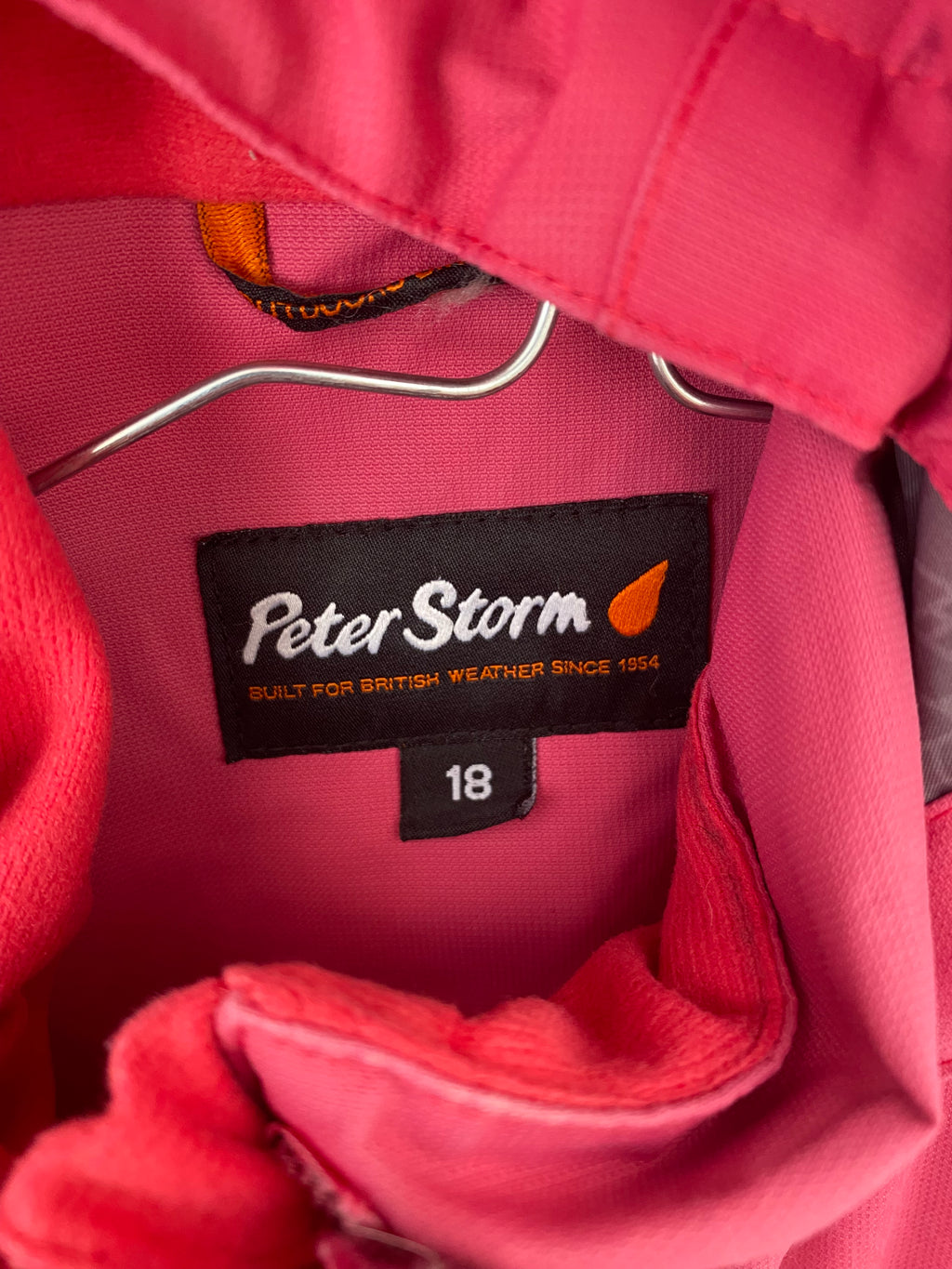 Veste imperméable Peter Storm Storm Shield rose
