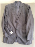 Blazer homme Angelo Maserati gris anthracite rayé