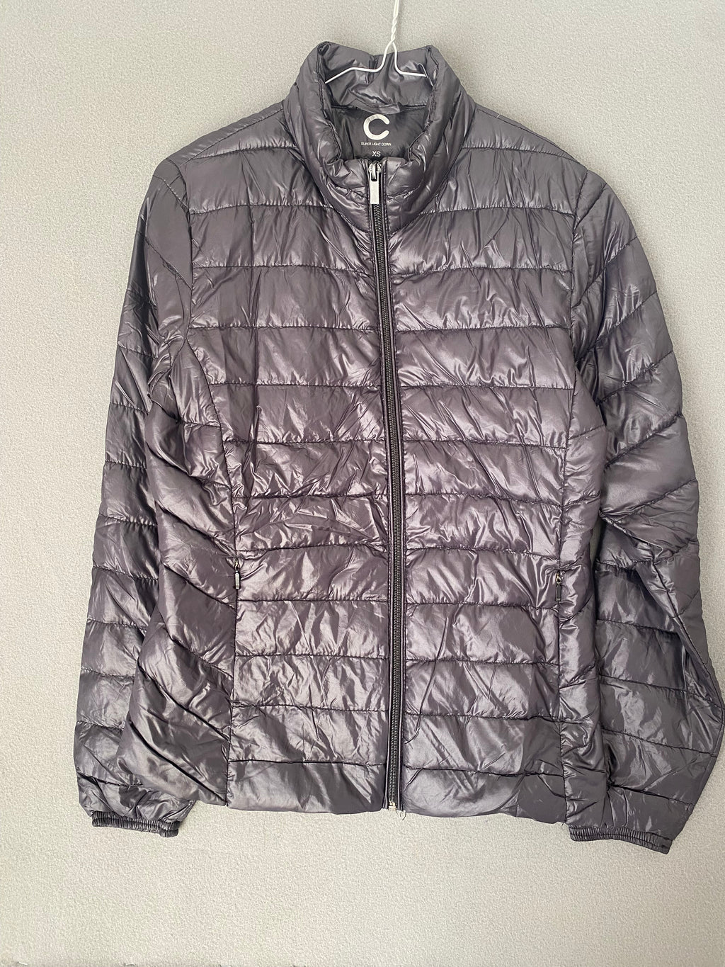 Doudoune légère anthracite – taille XS