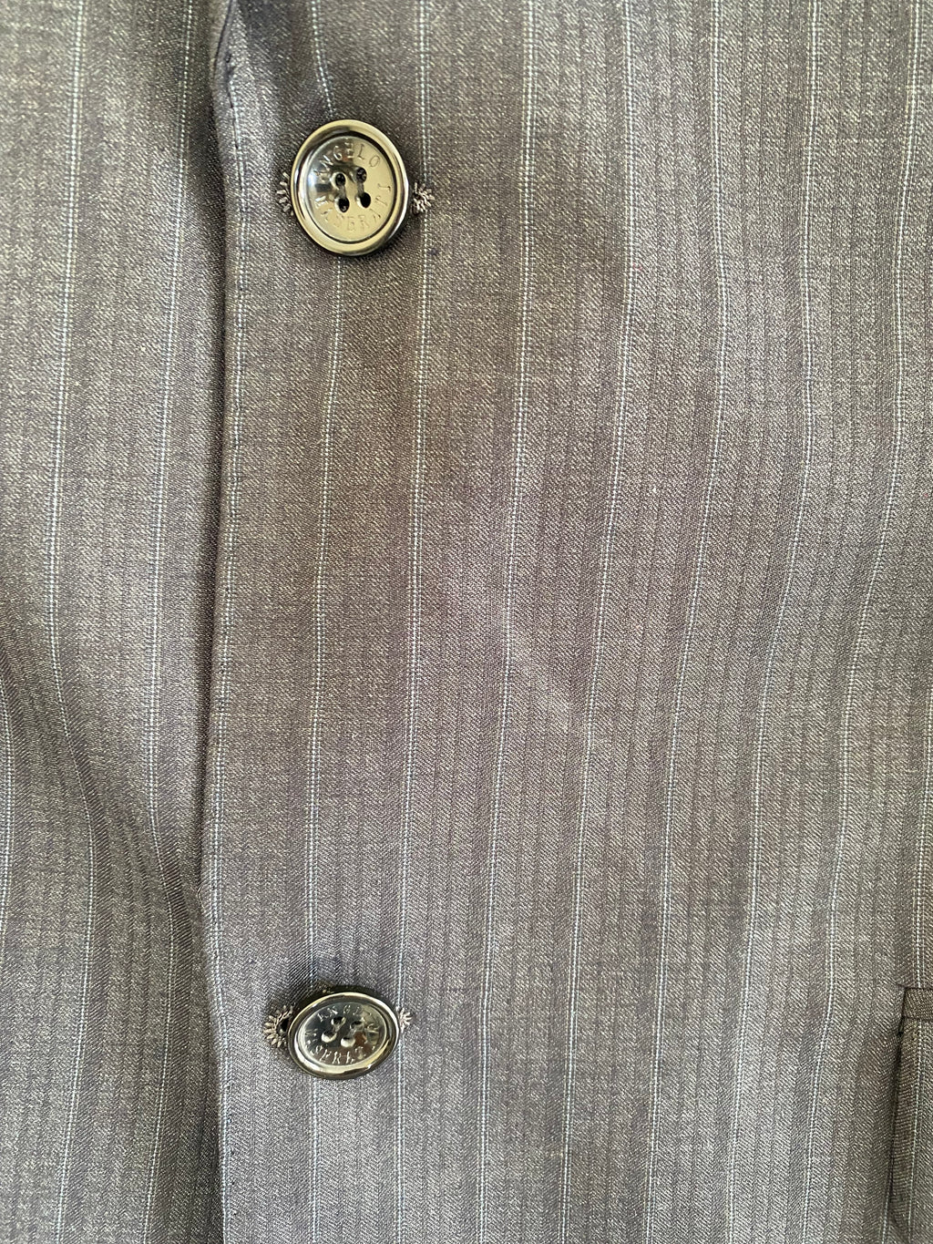 Blazer homme Angelo Maserati gris anthracite rayé