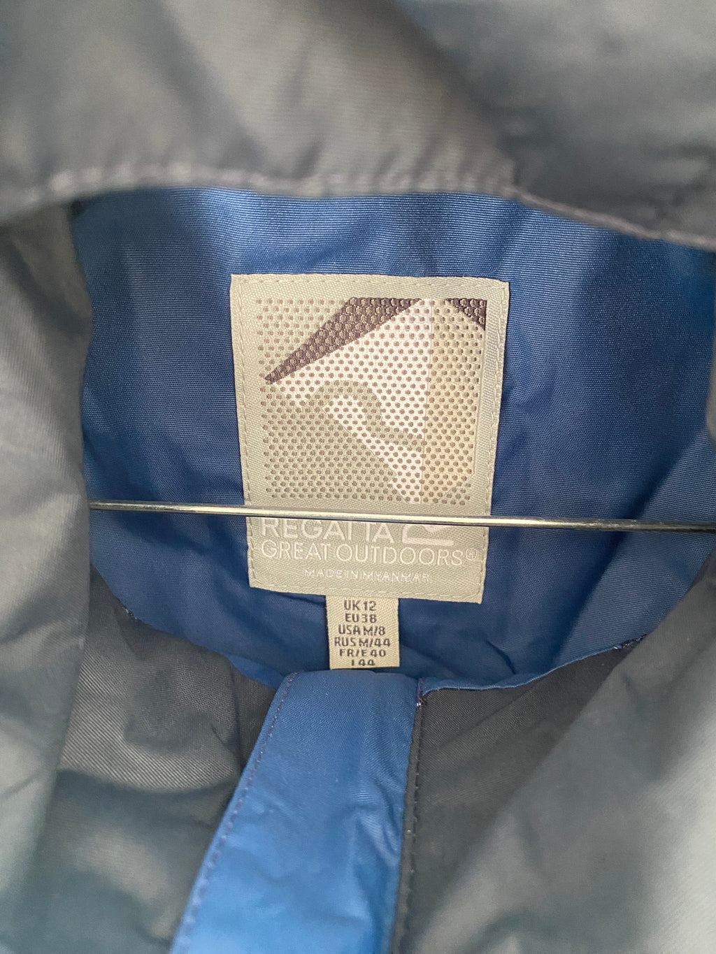 Veste imperméable Regatta Isotex 5000 bleu et marine