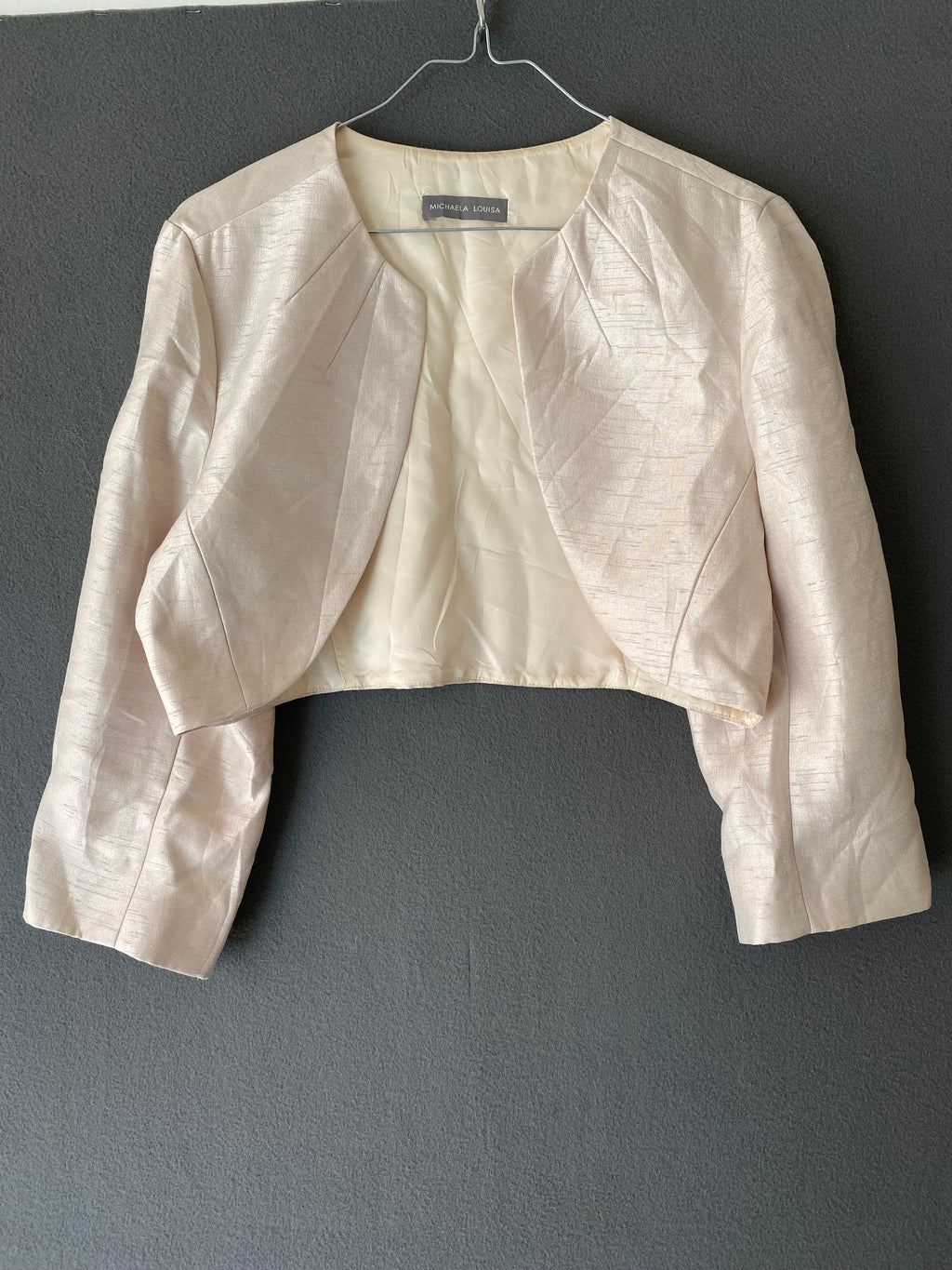 Boléro Michaela Louisa champagne irisé