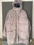 Parka matelassée lilas doublure polaire