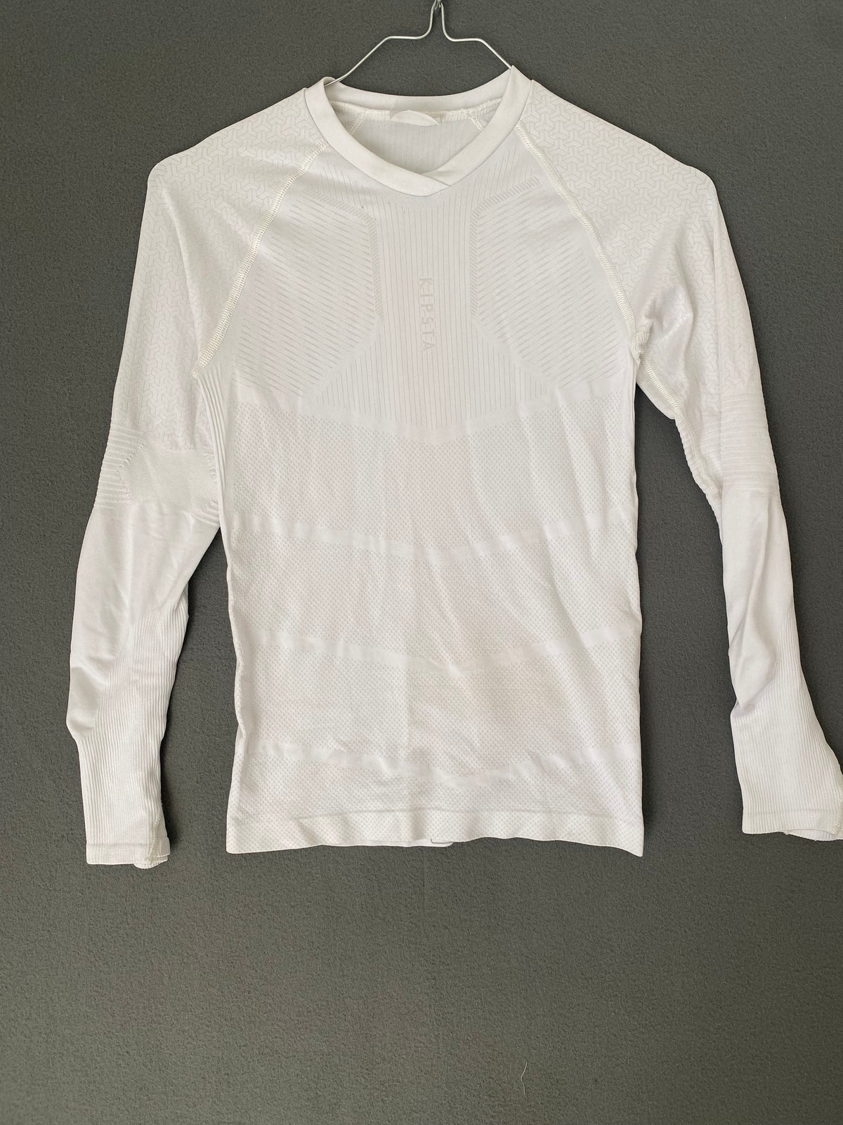 Maillot thermique manches longues blanc Kipsta