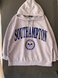 Sweat à capuche gris imprimé Southampton