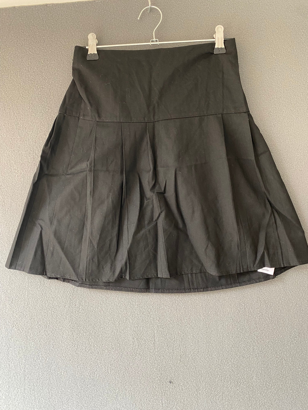 Jupe plissée noire