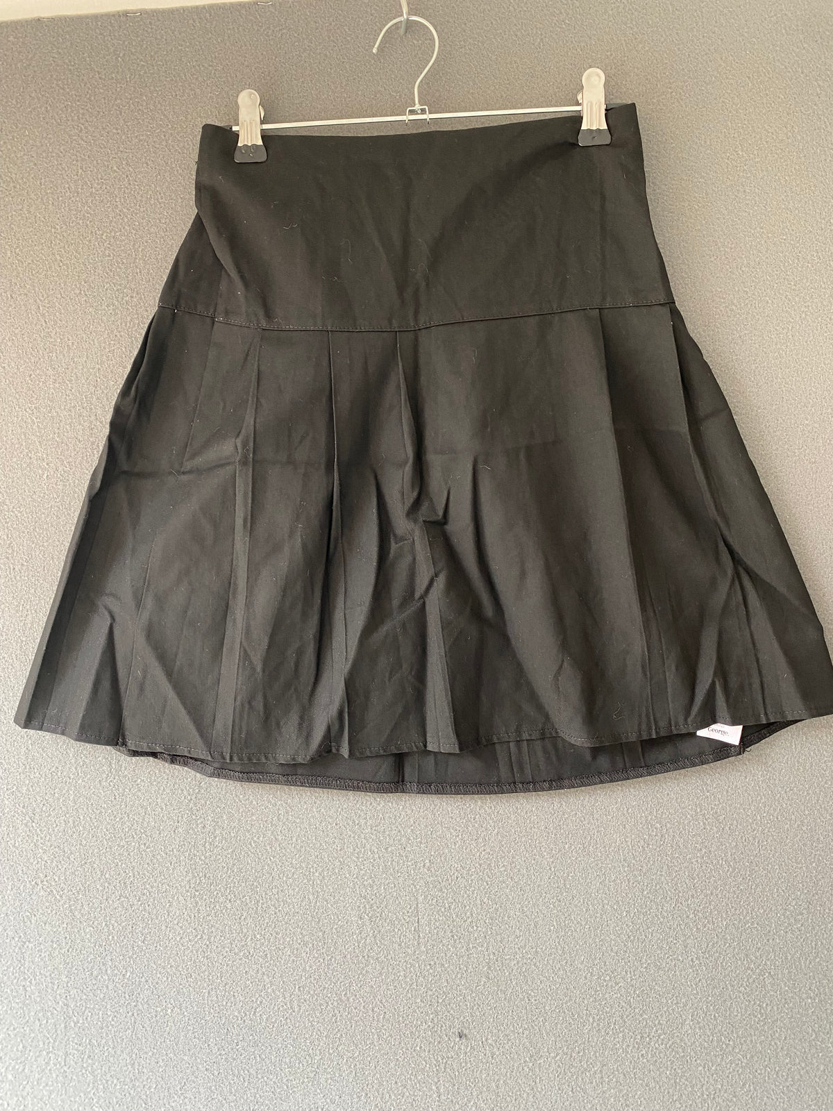 Jupe plissée noire