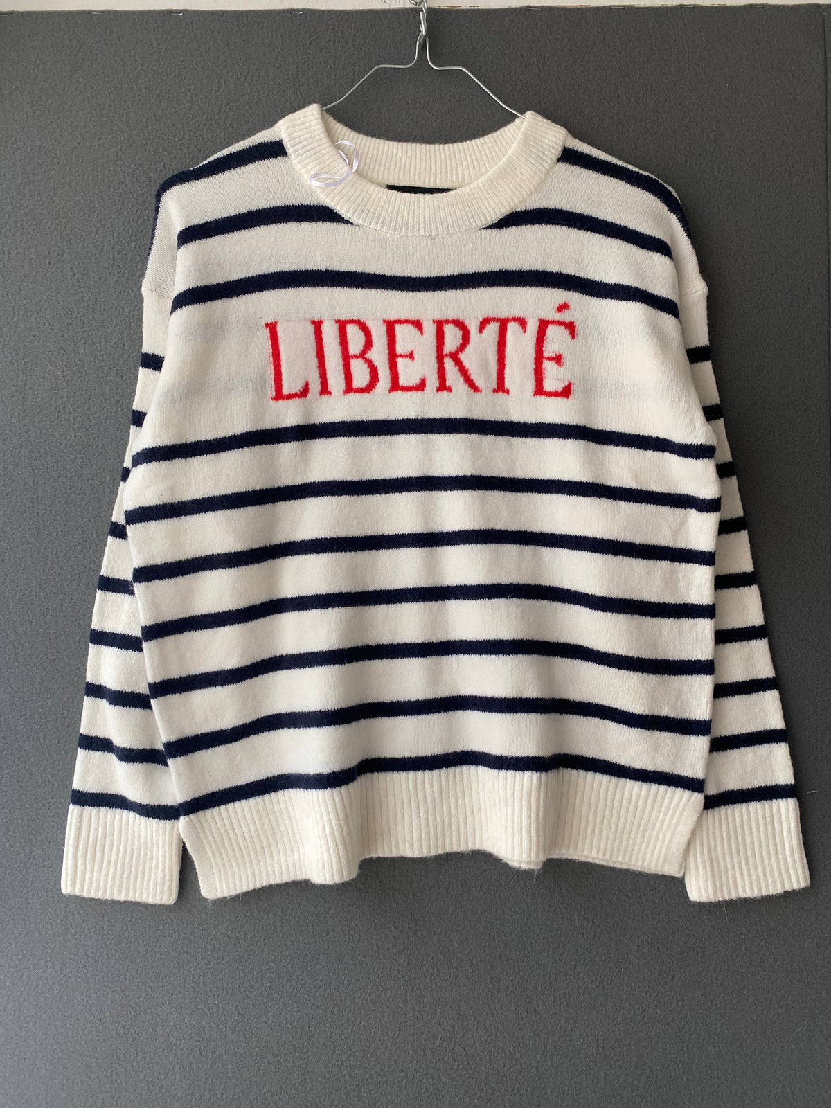 Pull marinière Liberté
