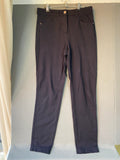 Pantalon slim bleu marine cinq poches