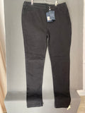 Jegging noir à taille élastique