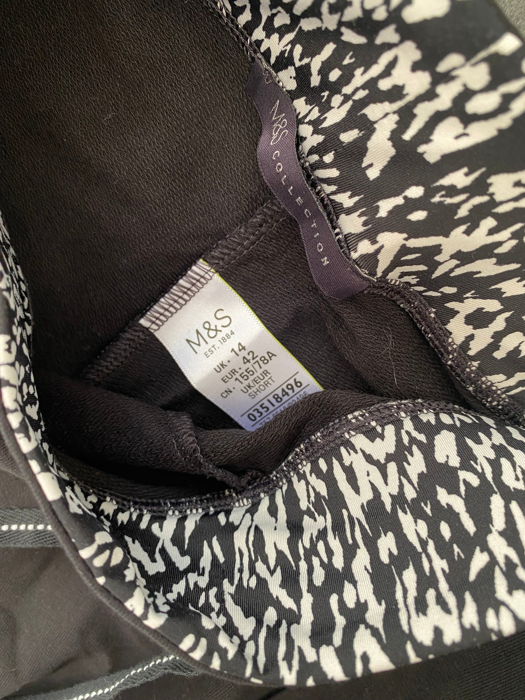 Pantalon de jogging noir coupe droite