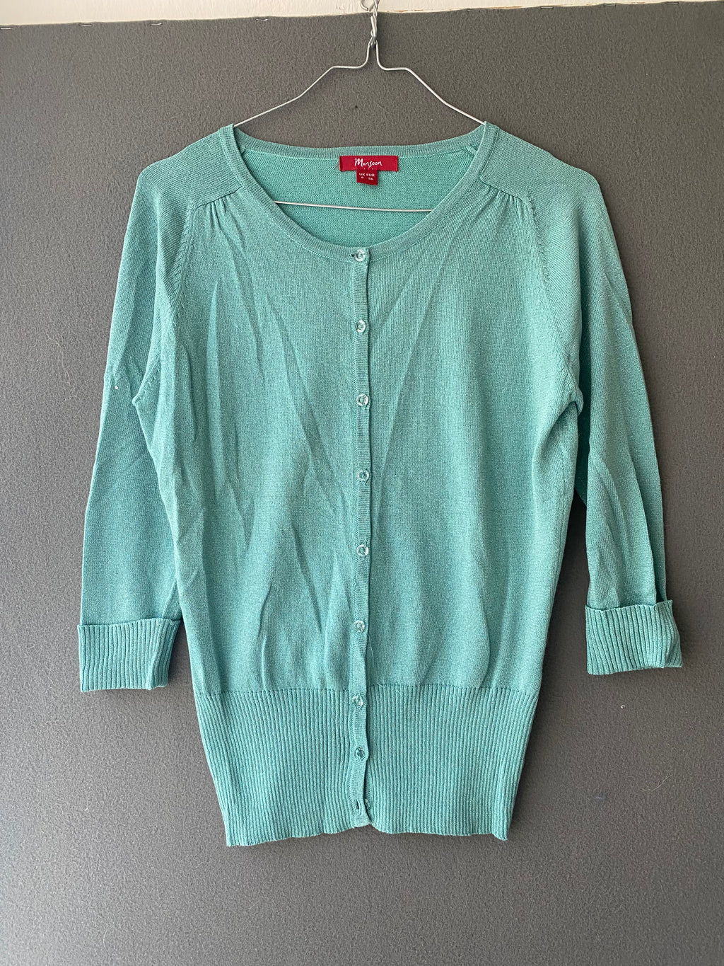 Gilet vert d'eau à manches 3/4