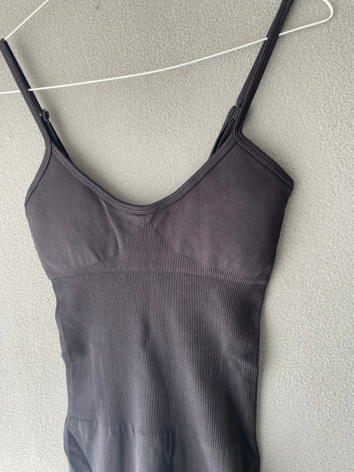 Combinaison de sport sans coutures noire